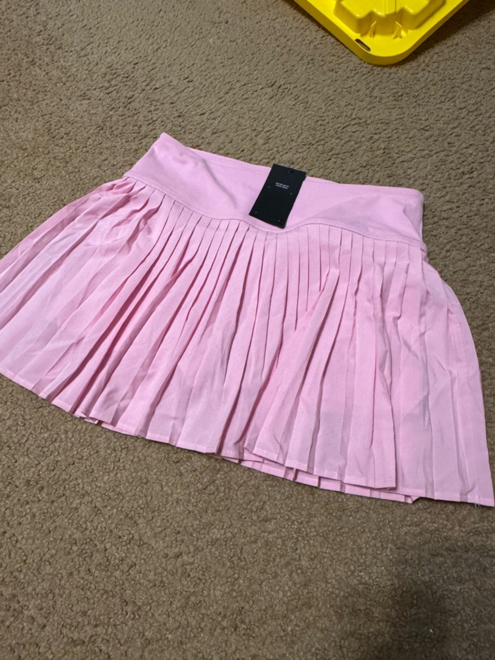 Fabletics Light Pink Pleated Mini Skirt